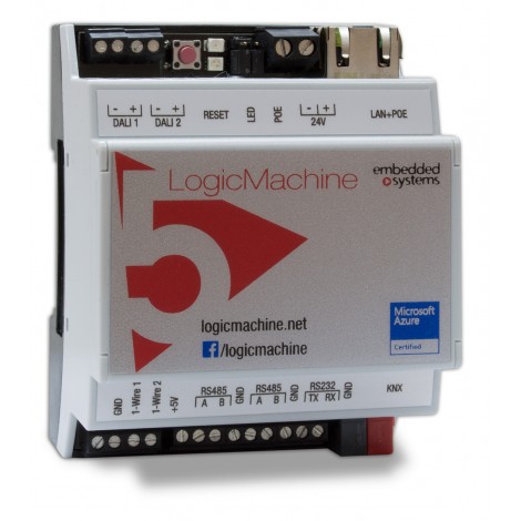 LM5p2-DW1: LogicMachine5 Power with KNX TP1