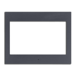ENVISION7F_D: Dark Grey anodized aluminum frame for Envision Touch  7"