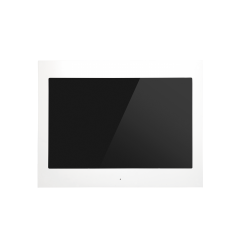 ENVISION10F_0032: White Fenix NTM frame for Envision touch panel 10"