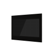 ENVISION7RF_0720: Black Fenix NTM frame for Envision touch Retrofit panel 7" angledview