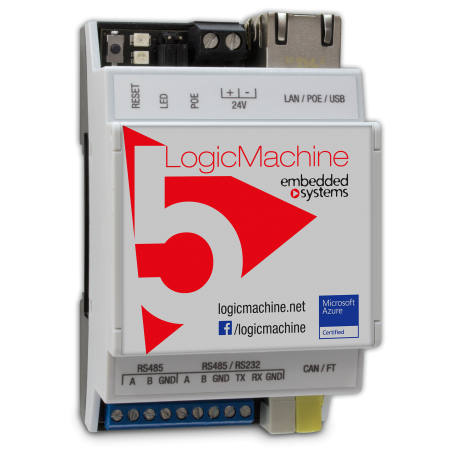 LM5CLp2: LogicMachine5 Power Choke s KNX TP1