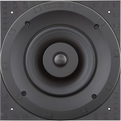Medium Square speaker VP60R + VP6SQ adapter with grille