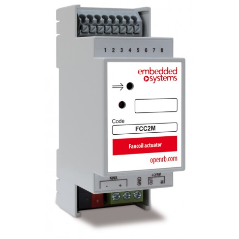 FCC2M: Fancoil actuator for KNX/EIB bus (external relays required)