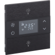 Rosa 1 fold anthracite thermostat and switch (Status - Icon)