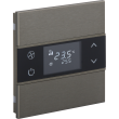 Rosa 1 fold bronze thermostat and switch (Status - No Icon)
