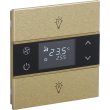 Rosa 1 fold gold thermostat and switch (Status - Icon)
