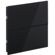 Rosa Glass 1 fold black switch (Status - No Icon)