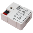 EXT5T: Flush-mounted 5 binary inputs + temperature sensor + thermostat for KNX/EIB bus