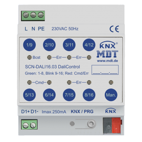 SCN-DALI16.03: DaliControl Gateway DALI16