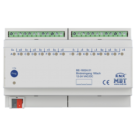 BE-16024.01: Binary Input 16-fold, Inputs 24VAC/DC