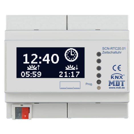 SCN-RTC20.01: Time Switch 20-channel with LCD display