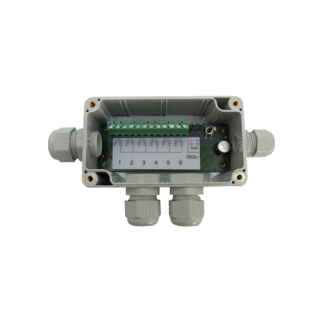 SCN-RT6AP.01: Temperature Controller/Sensor 6-fold, surface mounted