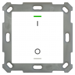 BE-TAL55T1.B1: Push Button Lite 55 1-fold, RGBW, White - Glossy finish