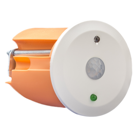 SCN-P360D1.01: Mini Presence Detector 360°, flush mounted, White - Matt finish