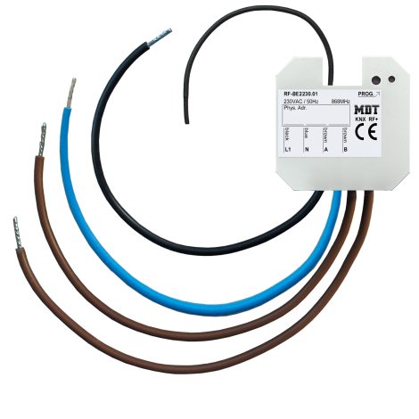 RF-BE2230.01: KNX RF+ Universal Interface 2-fold, flush mounted