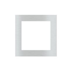 EK-PQG-GB_: ALUMINIUM Square plate 55 x 55 mm window